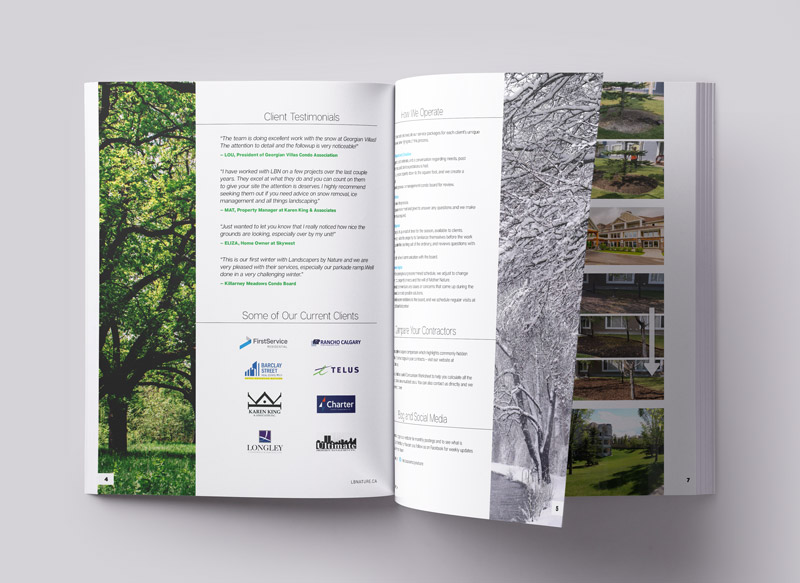 Landscapers By Nature <br><span>LAYOUT DESIGN // PRINT PRODUCTION</span>